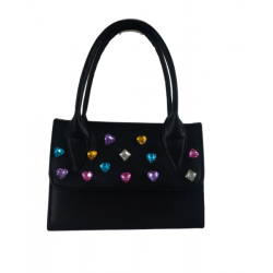 Bolsa de Mano Pedrería Asa Gruesa Mod. 23 9017