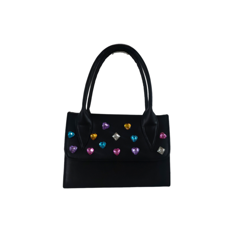 Bolsa de Mano Pedrería Asa Gruesa Mod. 23 9017