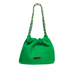 Bolsa Morral Verde Asa Cadena Mod 23 9099