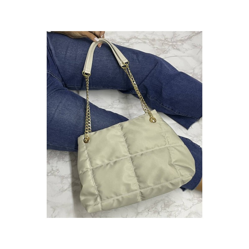Mini Bolsa a Cuadros Bimba Ostion Asa Cadena 23 9016