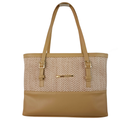 Bolsa Yute Camel con Hebillas Mod. 23 9051
