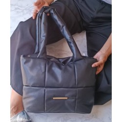 Bolso Cuadrado Fiorella Bollon Negro Mod. 23 9064