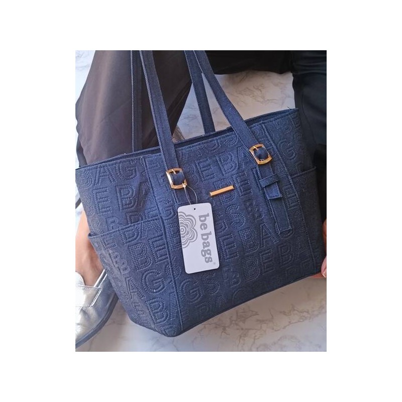 Bolso de Mezclilla Aplic 253 Mod. 23 0083