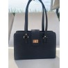 Bolsa Acanalado de Dama Negro Mod. 23 9902