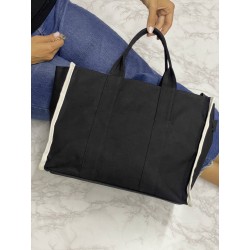Bolsa Lona Color Negro Mod. 23 4001