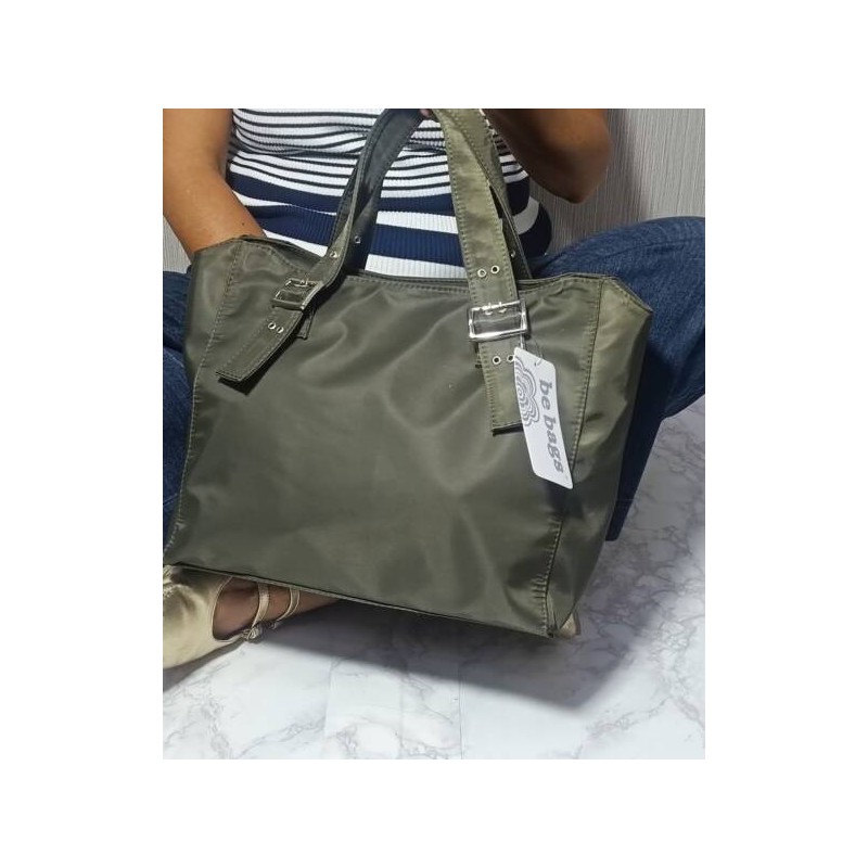 Bolso Bimba Verde con Hebillas Mod. 24 9008
