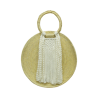 Bolso Redondo Macrame Triangulo 030 4054