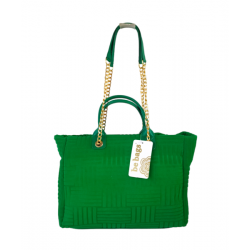 Bolsa Verde Asa de Cadena Mod 23 9082