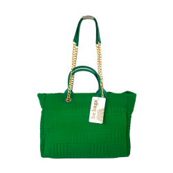 Bolsa Verde Asa de Cadena Mod 23 9082