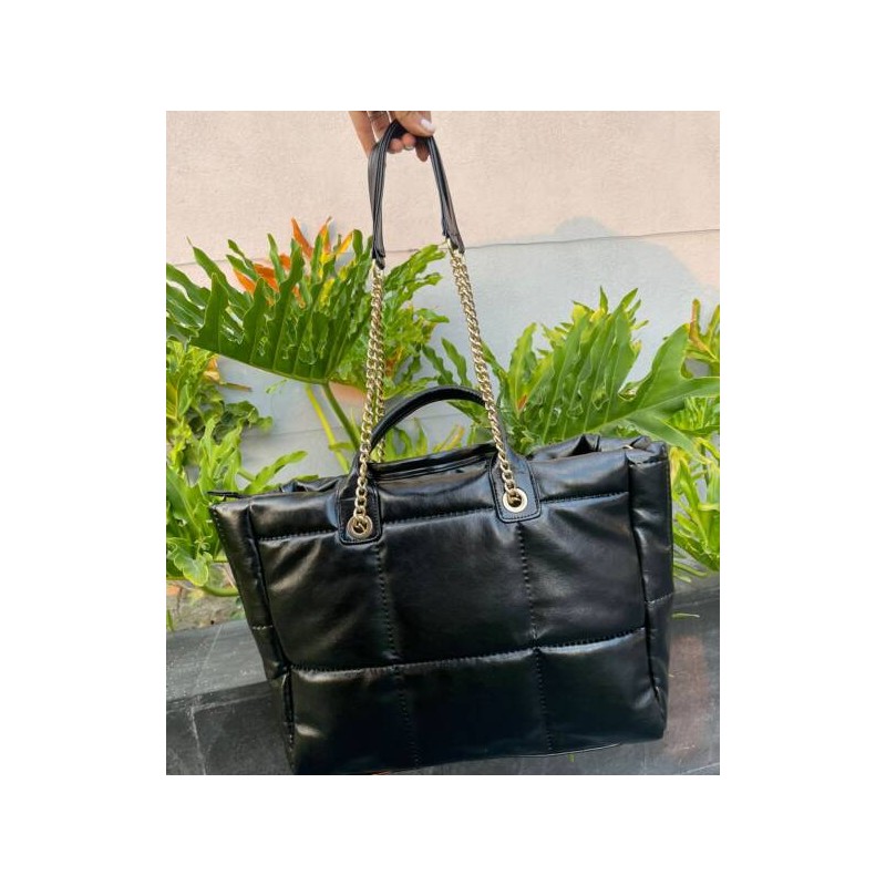 Bolso Acolchado Morgan Negro Mod. 23 9082