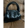 Bolso de Mano con diseño de Tablero Negro Mod. 23 9003