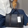 Bolso Negro con Herraje de Picos Mod. 24 8002