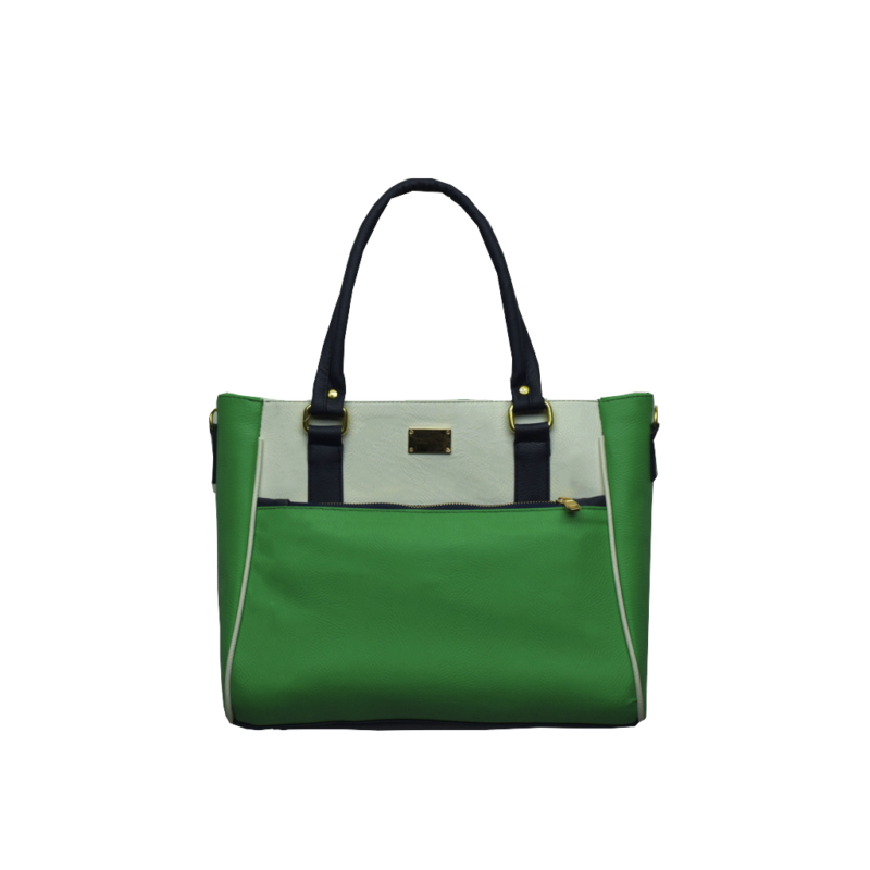 Bolsa Angélica Verde Blanco Azul mod. 103 9005