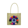 Bolso Petate Ojo Turco Pompom 30 2055
