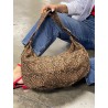 Bolso Durazno con Estampado de Leopardo Mod. 24 9010