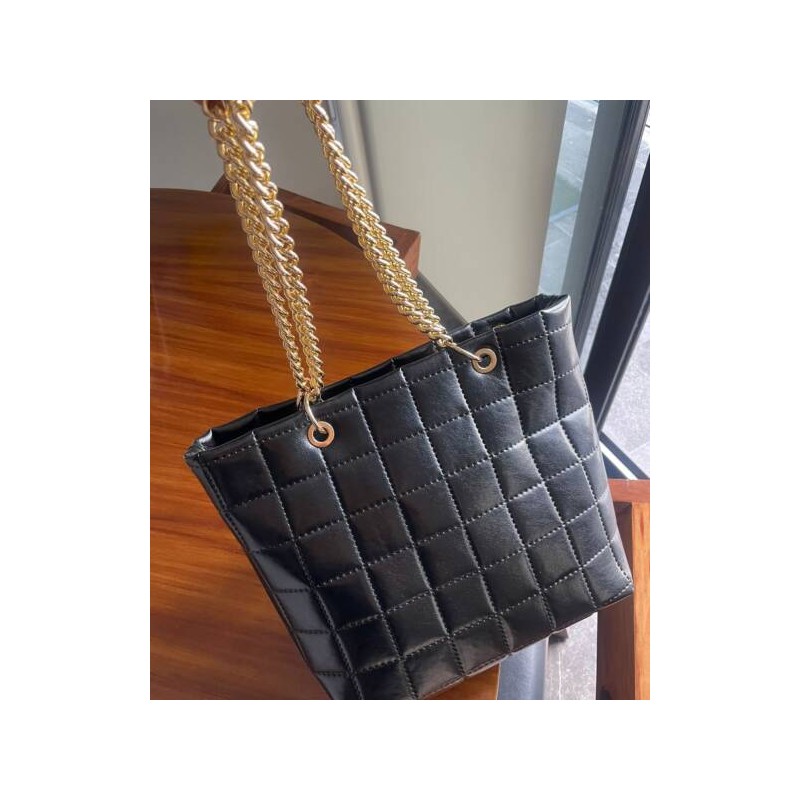 Bolsa Abollonada de Tablero Negro Mod. 23 1038