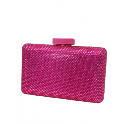 Mini Bolso de Pedrería Fucsia Mod. 10 5180