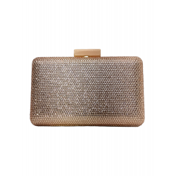 Mini Bolso de Pedrería Oro Rosado Mod. 10 5180