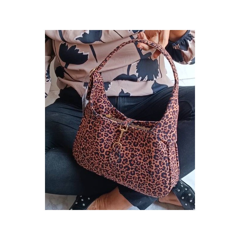 Bolso GU Estampado de Leopardo Mod. 16 0064