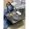 Bolso Negro Grande Estilo Serpiente Mod. 16 0063
